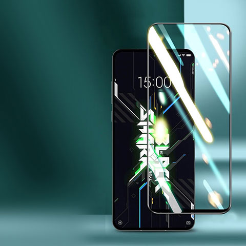 Pellicola in Vetro Temperato Protettiva Integrale Proteggi Schermo Film per Xiaomi Black Shark 4S 5G Nero