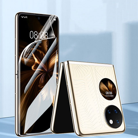 Pellicola Protettiva Film Integrale Proteggi Schermo F02 per Huawei Pocket S Chiaro