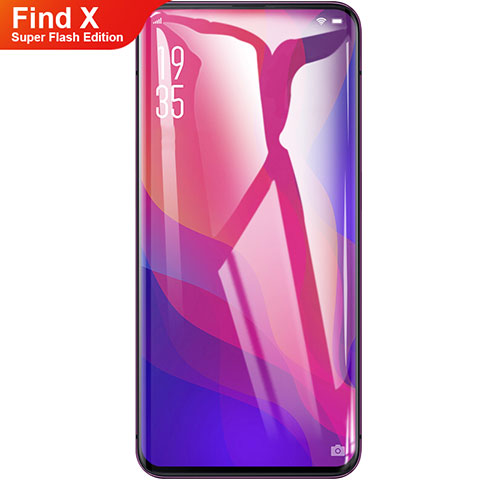 Pellicola Protettiva Proteggi Schermo Film Integrale F01 per Oppo Find X Super Flash Edition Chiaro