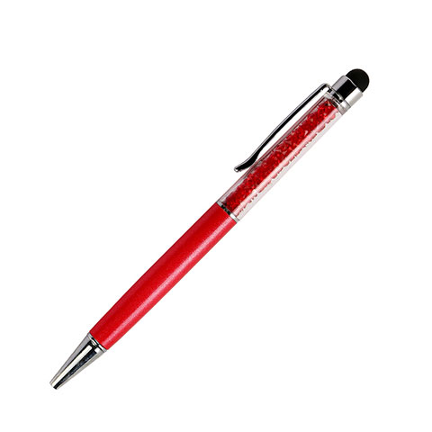 Penna Pennino Pen Touch Screen Capacitivo Universale P09 Rosso