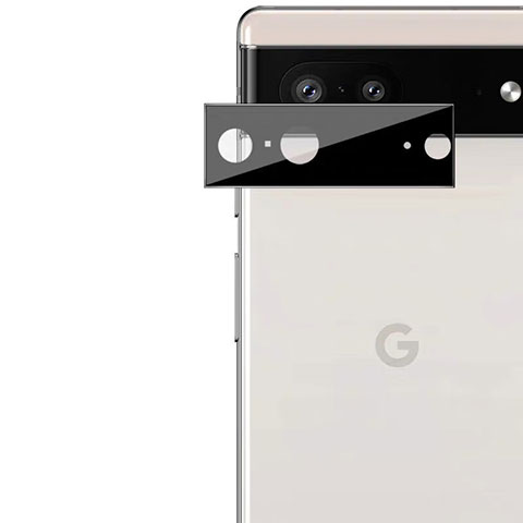 Protettiva della Fotocamera Vetro Temperato Proteggi Schermo per Google Pixel 7a 5G Nero