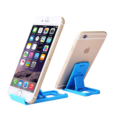 Sostegno Cellulari Supporto Smartphone Universale T02 Cielo Blu