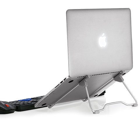 Supporto Computer Sostegnotile Notebook Universale S15 per Apple MacBook Air 13 pollici Argento