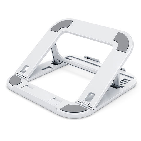 Supporto Computer Sostegnotile Notebook Universale T02 per Apple MacBook 12 pollici Bianco