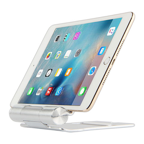 Supporto Tablet PC Flessibile Sostegno Tablet Universale K14 per Apple iPad New Air (2019) Argento