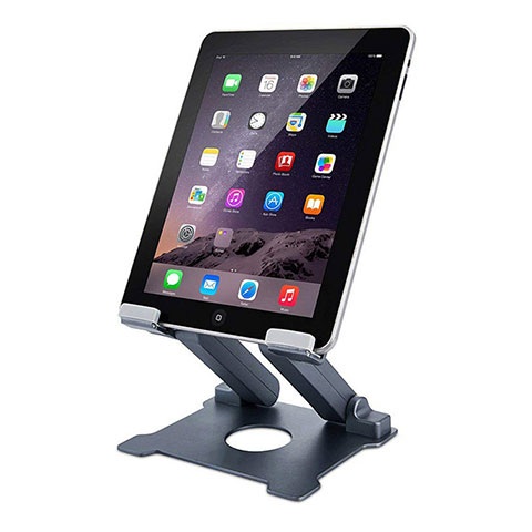 Supporto Tablet PC Flessibile Sostegno Tablet Universale K18 per Huawei MediaPad T2 8.0 Pro Grigio Scuro