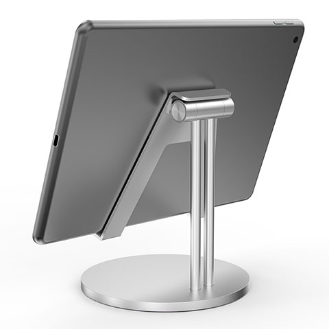 Supporto Tablet PC Flessibile Sostegno Tablet Universale K24 per Apple iPad 10.2 (2019) Argento