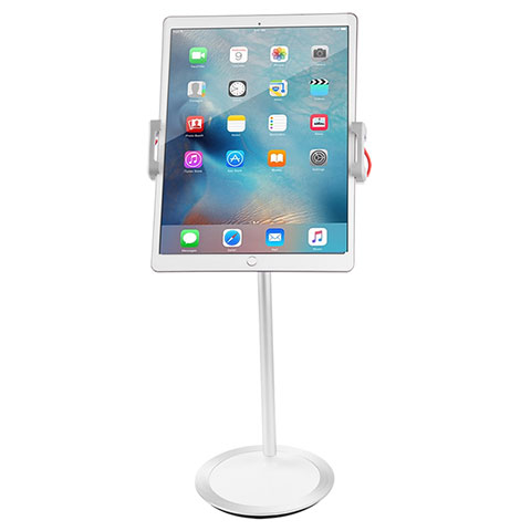 Supporto Tablet PC Flessibile Sostegno Tablet Universale K27 per Apple iPad Air 4 10.9 (2020) Bianco