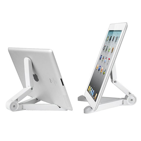 Supporto Tablet PC Sostegno Tablet Universale T23 per Apple iPad 10.2 (2020) Bianco