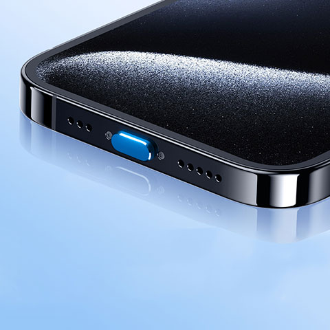 Tappi Antipolvere USB-C Jack Anti-dust Type-C Anti Polvere Universale H01 per Apple iPad Pro 12.9 (2022) Blu