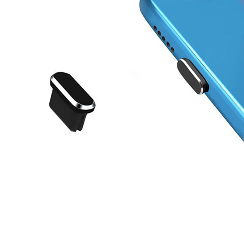 Tappi Antipolvere USB-C Jack Anti-dust Type-C Anti Polvere Universale H13 per Apple iPad Air 5 10.9 (2022) Nero