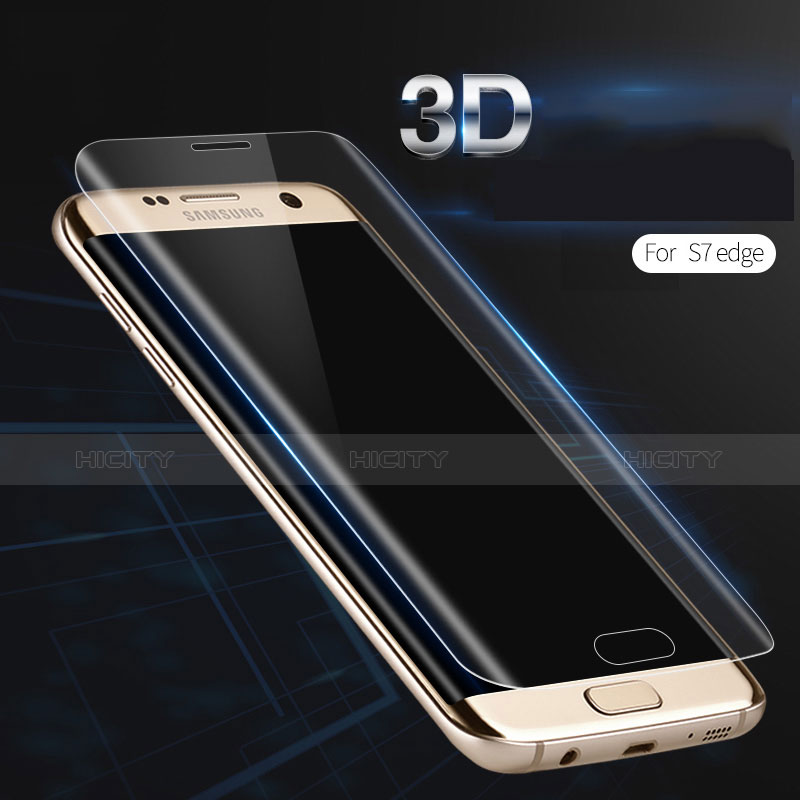 3D Pellicola in Vetro Temperato Protettiva Proteggi Schermo Film per Samsung Galaxy S7 Edge G935F Chiaro