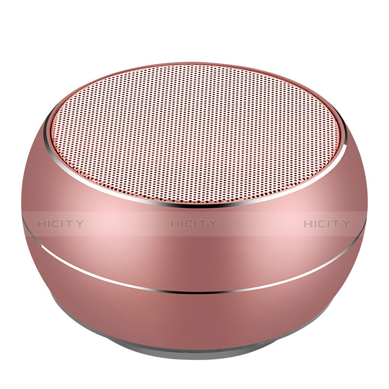 Altoparlante Casse Mini Bluetooth Sostegnoble Stereo Speaker Oro Rosa