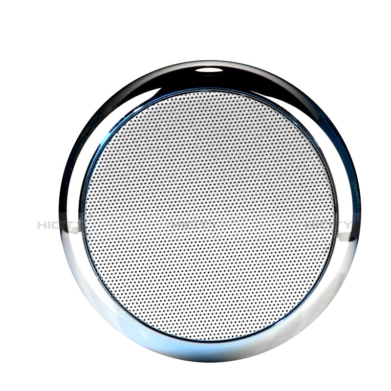 Altoparlante Casse Mini Bluetooth Sostegnoble Stereo Speaker S03 Argento