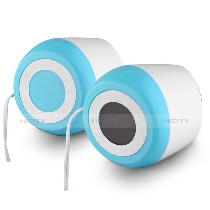 Altoparlante Casse Mini Sostegnoble Stereo Speaker S02 Bianco