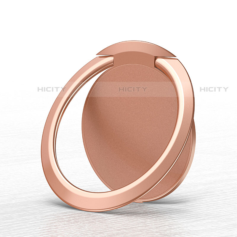 Anello Supporto Magnetico Sostegno Cellulari Universale Z03 Oro Rosa