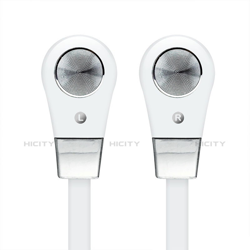 Auricolari Cuffia In Ear Stereo Universali Sport Corsa Bianco