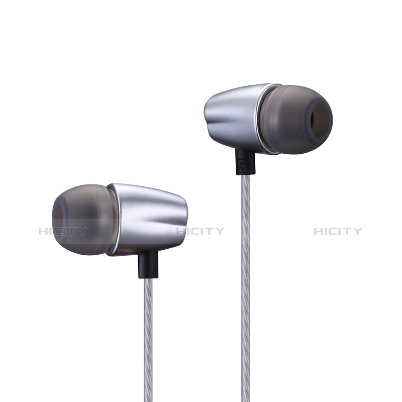 Auricolari Cuffie In Ear Stereo Universali Sport Corsa H26 Grigio