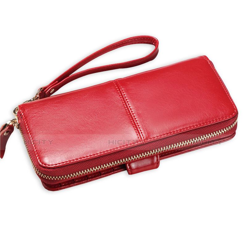 Borsetta Pochette Cover In Pelle Universale H02 Rosso