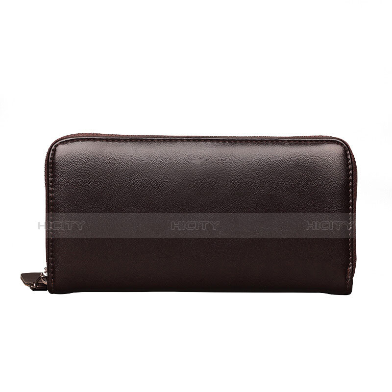 Borsetta Pochette Custodia In Pelle Universale H10 Marrone