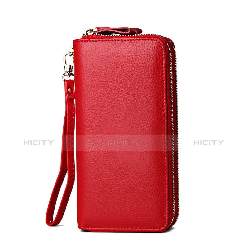 Borsetta Pochette Custodia In Pelle Universale H21 Rosso