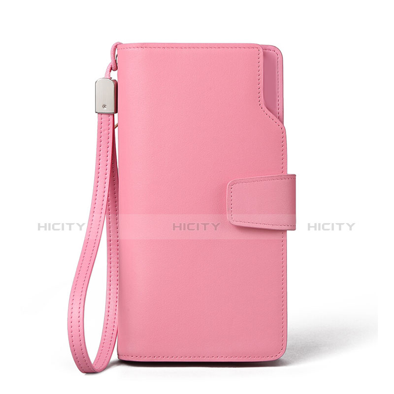 Borsetta Pochette Custodia In Pelle Universale H38 Rosa