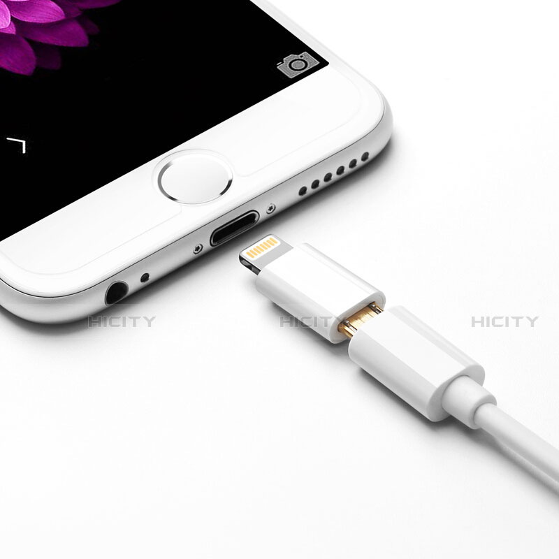 Cavo Android Micro USB a Lightning USB H01 per Apple iPhone 13 Pro Max Bianco
