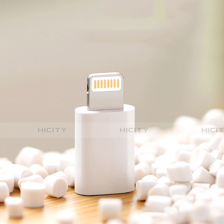 Cavo Android Micro USB a Lightning USB H01 per Apple iPhone 13 Pro Max Bianco