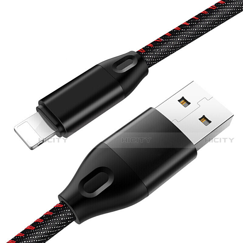 Cavo da USB a Cavetto Ricarica Carica C04 per Apple iPad Pro 10.5 Nero