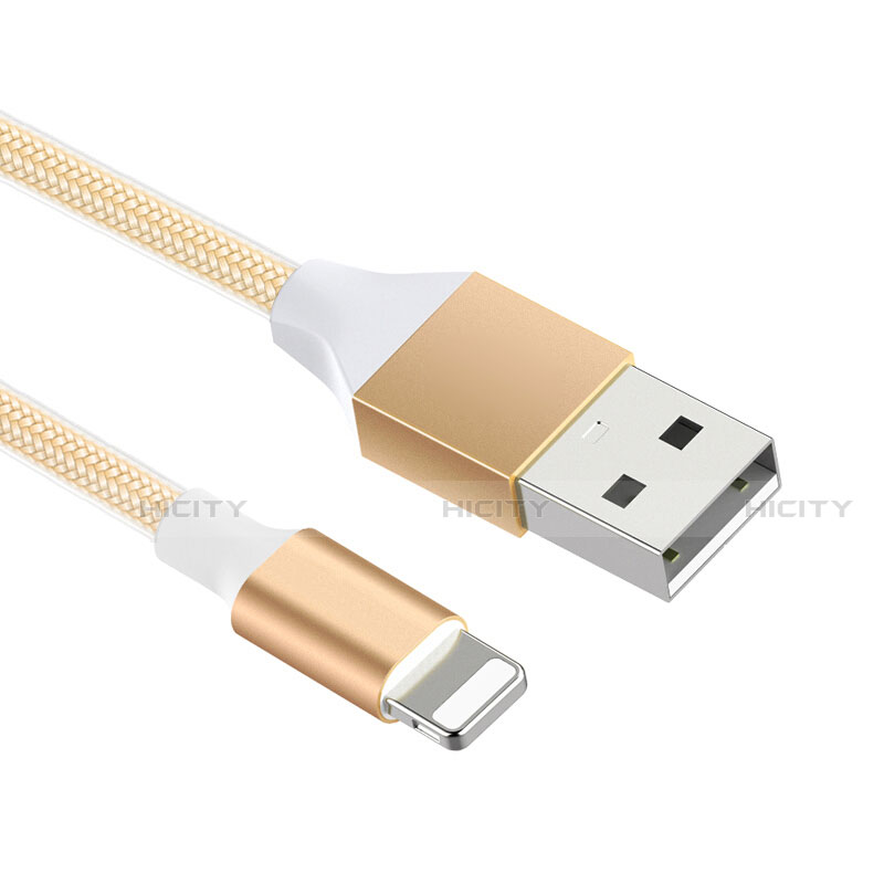 Cavo da USB a Cavetto Ricarica Carica D04 per Apple iPad Mini 2 Oro