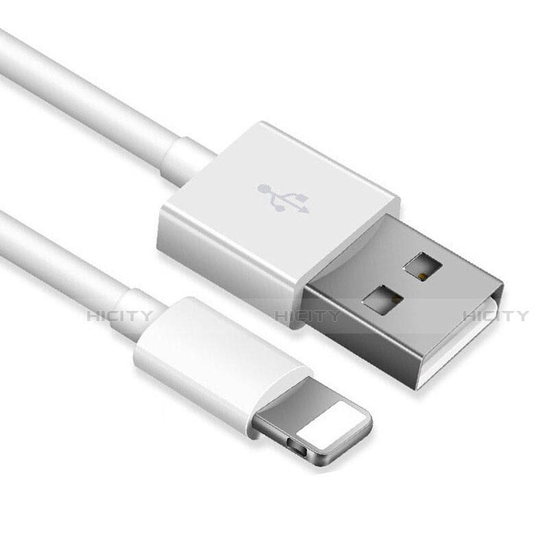 Cavo da USB a Cavetto Ricarica Carica D12 per Apple iPad 3 Bianco