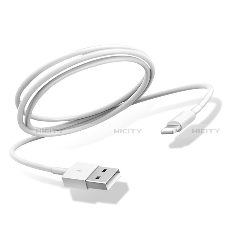 Cavo da USB a Cavetto Ricarica Carica D12 per Apple New iPad Pro 9.7 (2017) Bianco