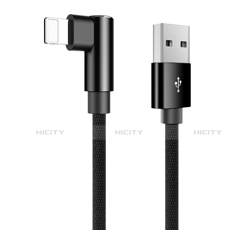 Cavo da USB a Cavetto Ricarica Carica D16 per Apple iPad 2 Nero