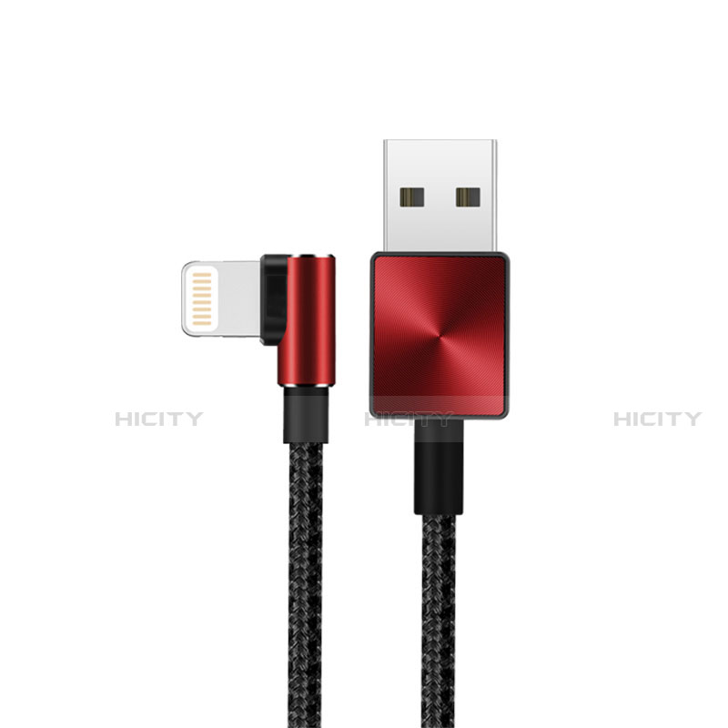 Cavo da USB a Cavetto Ricarica Carica D19 per Apple iPad Air 2 Rosso