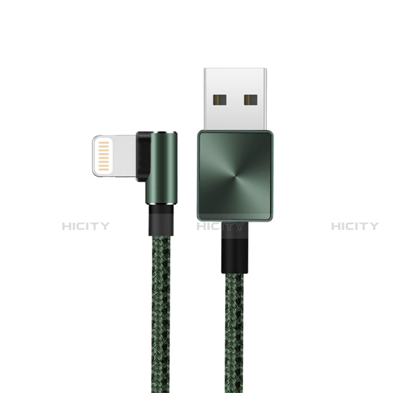 Cavo da USB a Cavetto Ricarica Carica D19 per Apple iPhone 6 Plus Verde