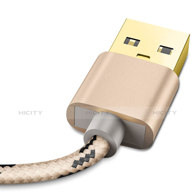 Cavo da USB a Cavetto Ricarica Carica L01 per Apple iPad 4 Oro