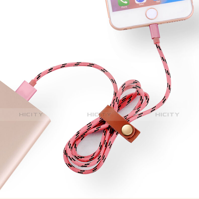 Cavo da USB a Cavetto Ricarica Carica L05 per Apple iPad Mini 2 Rosa