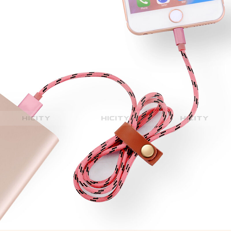 Cavo da USB a Cavetto Ricarica Carica L05 per Apple New iPad 9.7 (2018) Rosa