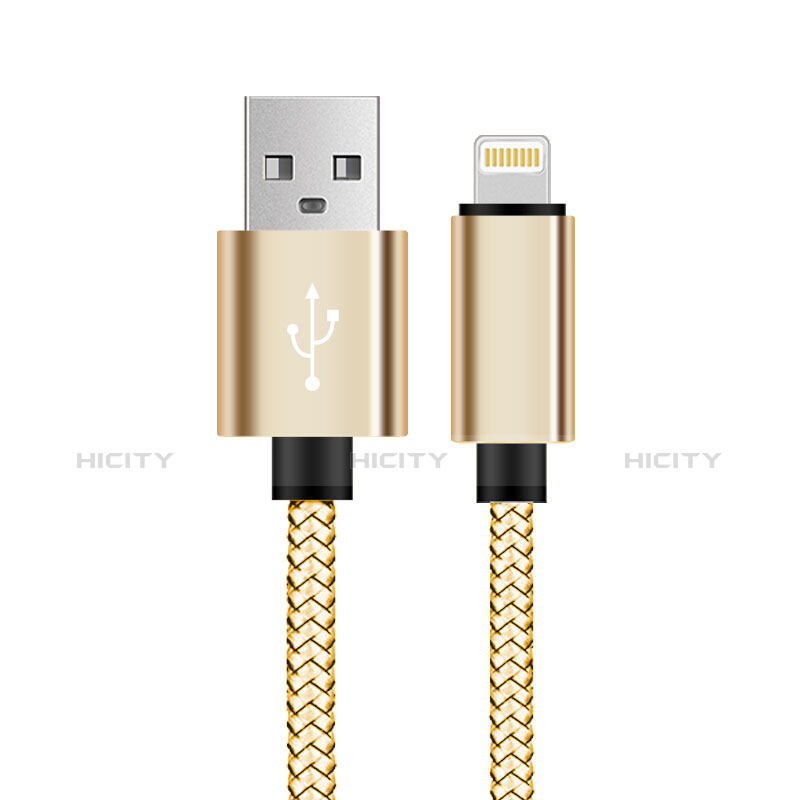 Cavo da USB a Cavetto Ricarica Carica L07 per Apple iPad 10.2 (2020) Oro