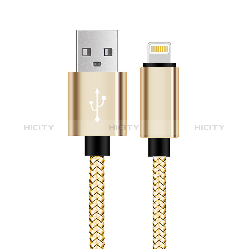 Cavo da USB a Cavetto Ricarica Carica L07 per Apple New iPad 9.7 (2017) Oro