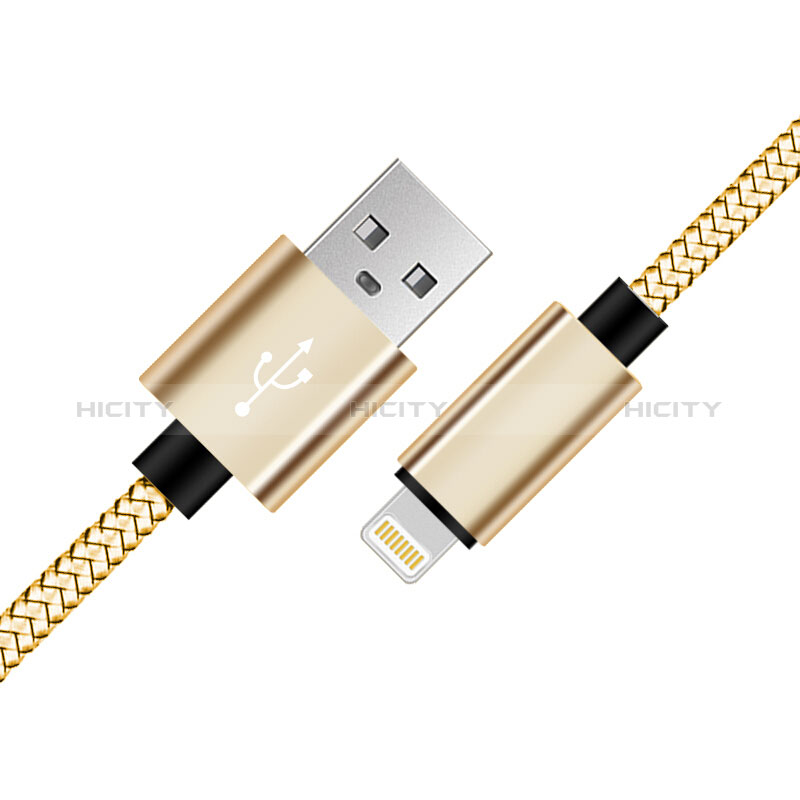 Cavo da USB a Cavetto Ricarica Carica L07 per Apple New iPad 9.7 (2017) Oro