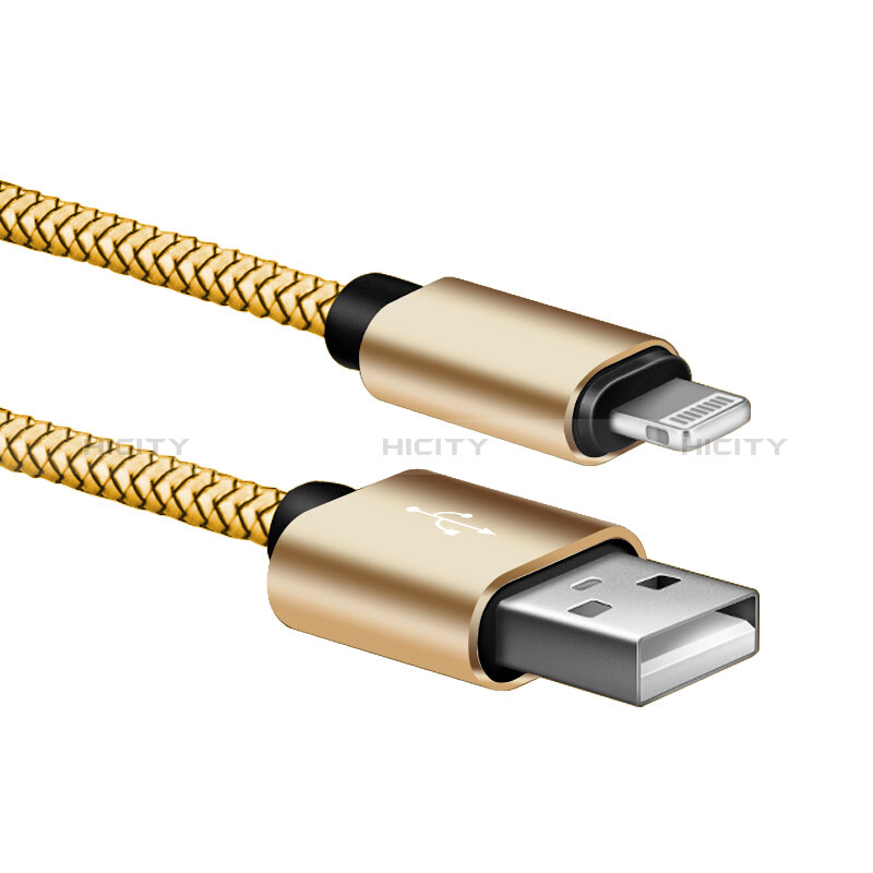 Cavo da USB a Cavetto Ricarica Carica L07 per Apple New iPad 9.7 (2017) Oro