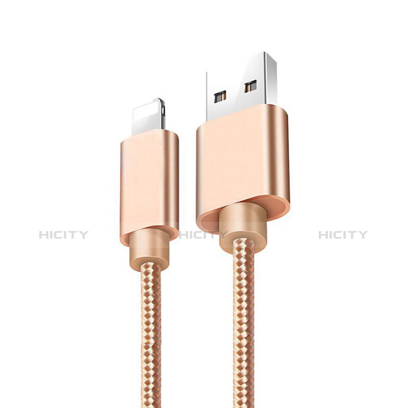 Cavo da USB a Cavetto Ricarica Carica L08 per Apple iPad 10.2 (2020) Oro