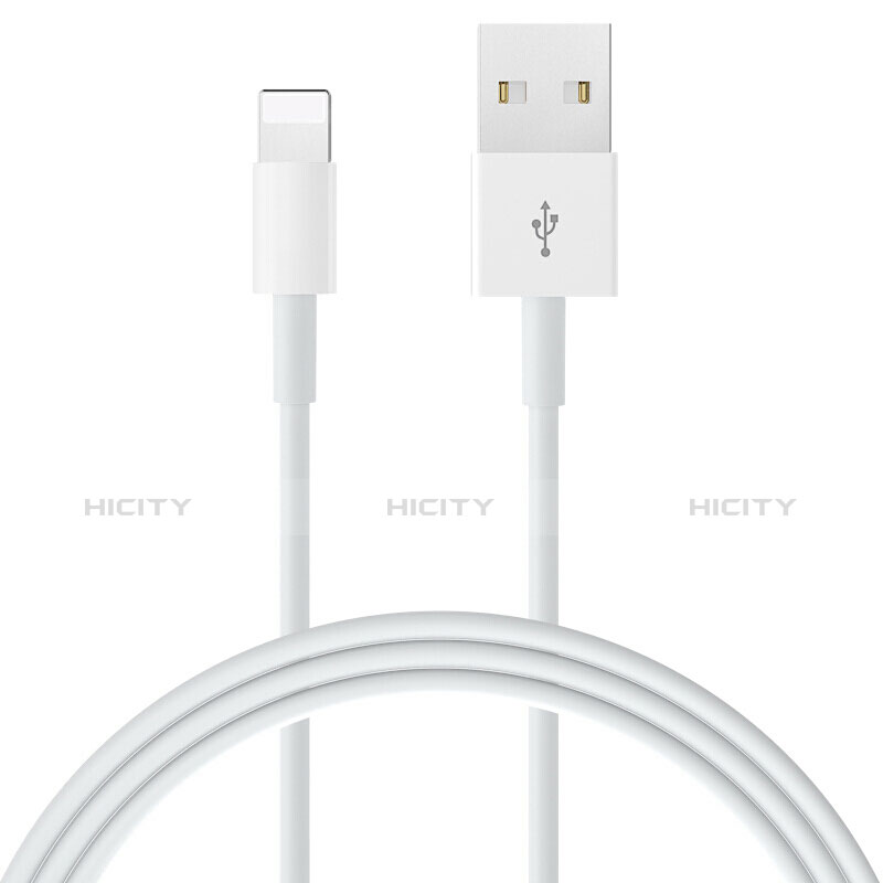 Cavo da USB a Cavetto Ricarica Carica L09 per Apple iPhone 11 Pro Max Bianco