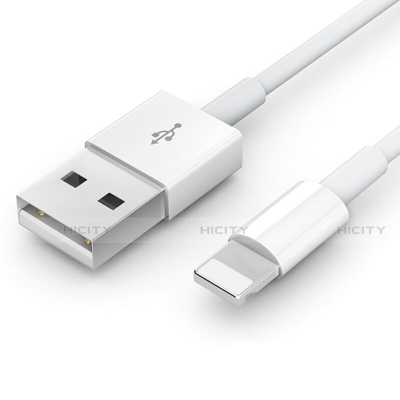 Cavo da USB a Cavetto Ricarica Carica L09 per Apple iPhone 12 Mini Bianco
