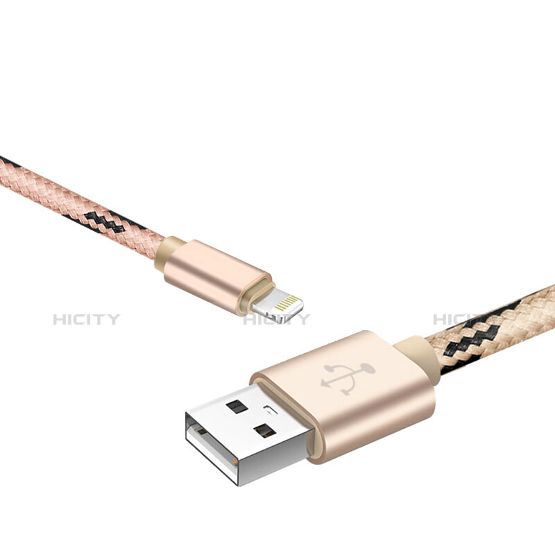 Cavo da USB a Cavetto Ricarica Carica L10 per Apple iPad Pro 12.9 (2018) Oro