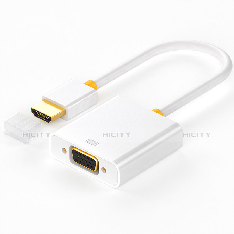 Cavo HDMI Maschio a VGA H02 Bianco