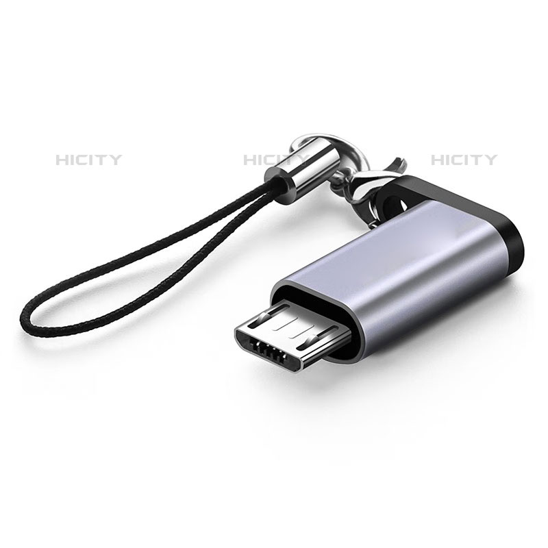 Cavo Type-C USB-C a Mocro USB-B H02 per Apple iPad Pro 12.9 (2021) Grigio Scuro