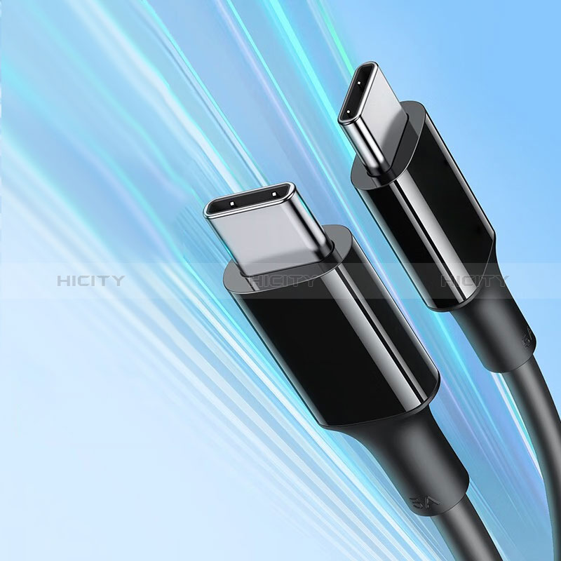 Cavo Type-C USB-C a Type-C USB-C 100W H05 per Apple iPad Pro 12.9 (2021) Nero
