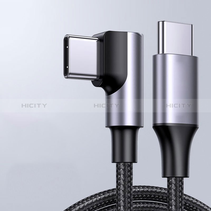 Cavo Type-C USB-C a Type-C USB-C 60W H01 per Apple iPhone 15 Pro Max Grigio Scuro